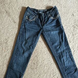 Grace in LA dark denim women’s jeans size 26